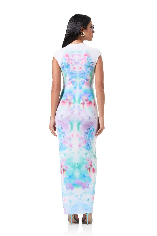 Cody Maxi Dresss - Blur Blossom