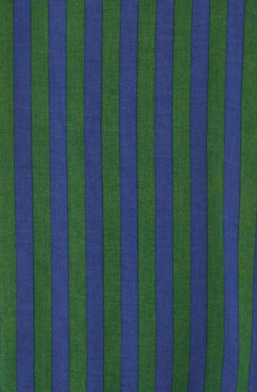 THICK STRIPE BLUE/GREEN / O/S