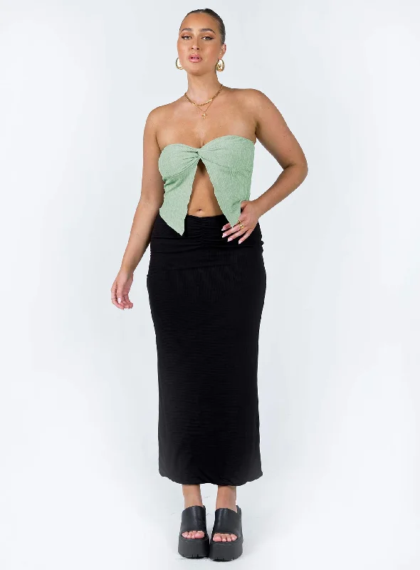 Elidy Maxi Skirt Black