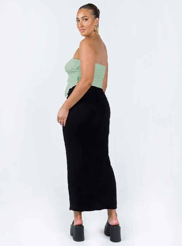 Elidy Maxi Skirt Black