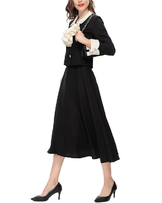 Lanelle 2pc Blazer & Skirt Set