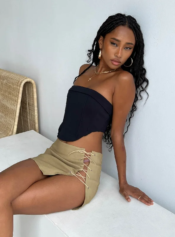 Motel Iram Skirt Tan