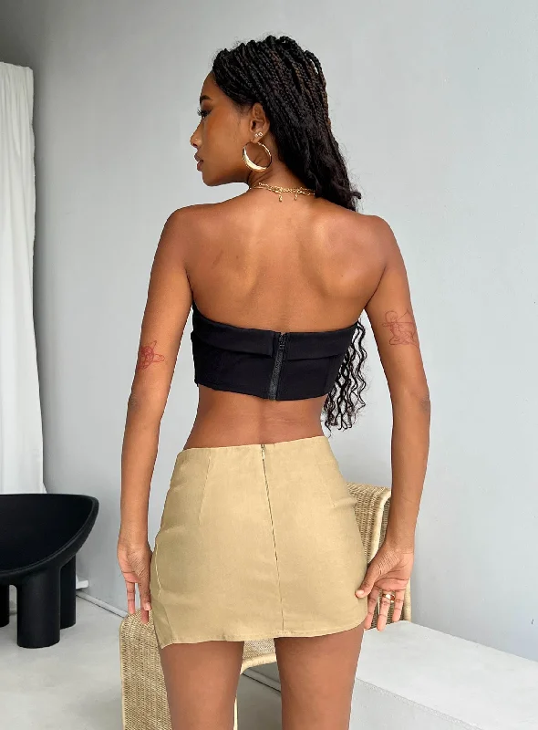 Motel Iram Skirt Tan