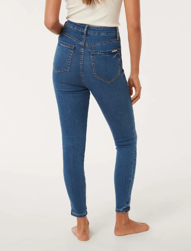 Mila High-Rise Ankle Skinny Jeans