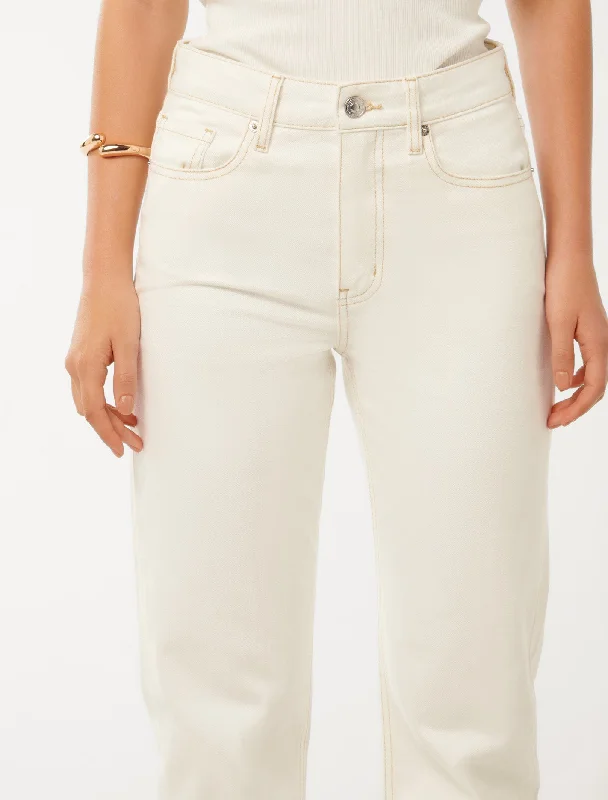 Niki Ankle Straight Jeans