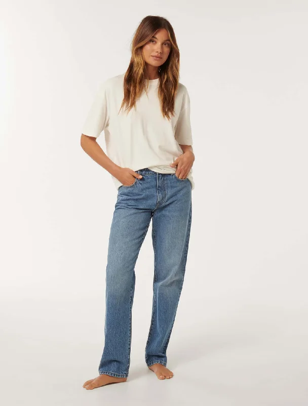 Paris Slim Straight Jeans