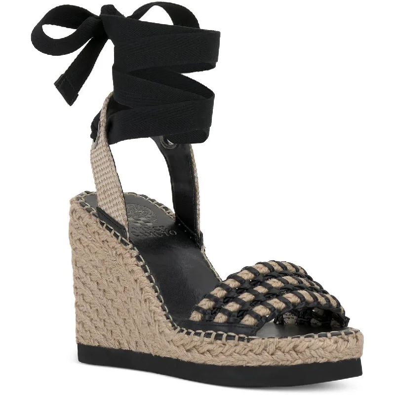 Womens Slingback Open Toe Wedge Sandals