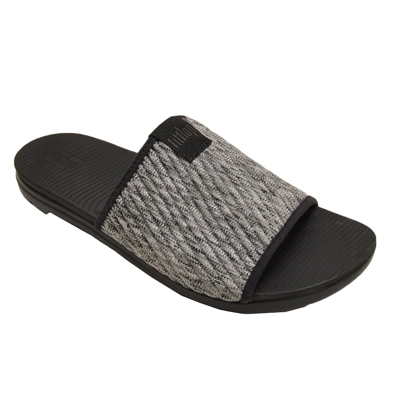 Fitflop Artknit Slides  Q83-231 (Black Mix)