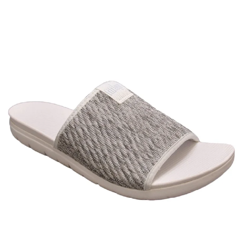 Fitflop Artknit Slides Q83-677 (White Mix)