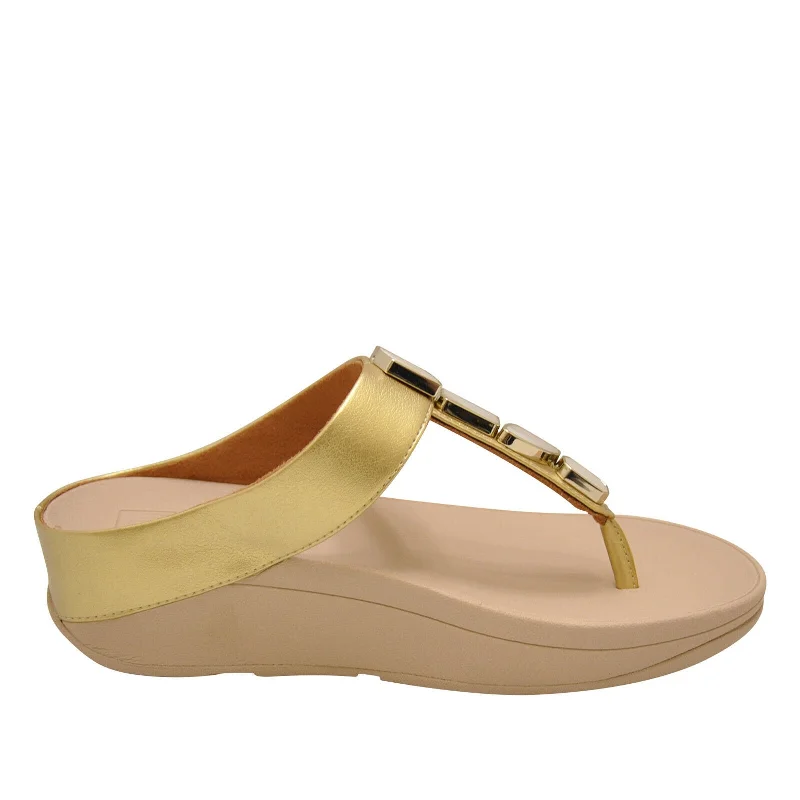 Fitflop Fino Shellstone R02-667 (Artisan Gold)