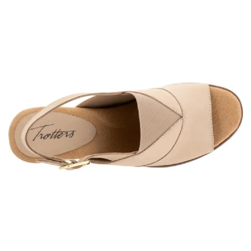 Trotters Mavis Sand Nubuck Sandal (Women's)