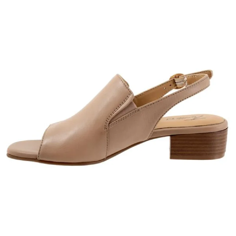 Trotters Nila Taupe Leather Sandal (Women's)