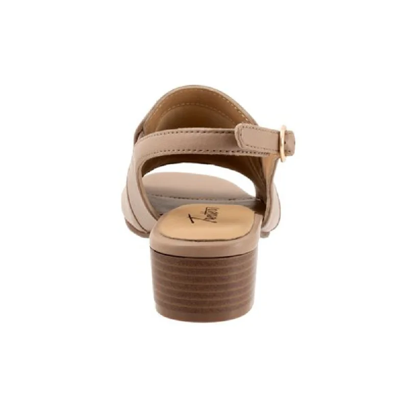 Trotters Nila Taupe Leather Sandal (Women's)