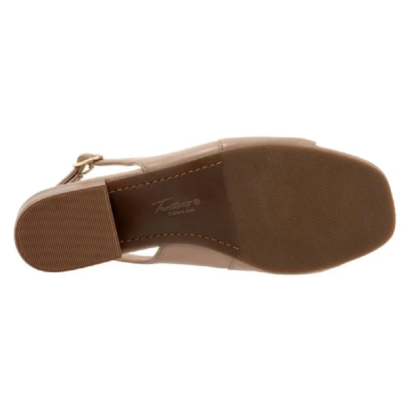 Trotters Nila Taupe Leather Sandal (Women's)