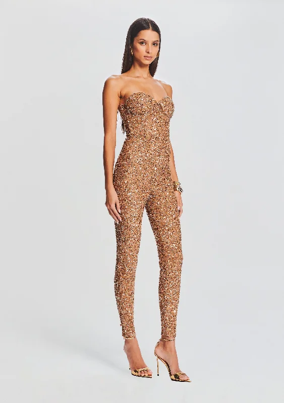 Elodie Sequin Jumpsuit