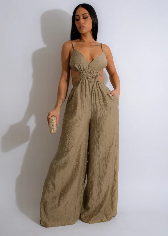 Oasis Jumpsuit Brown