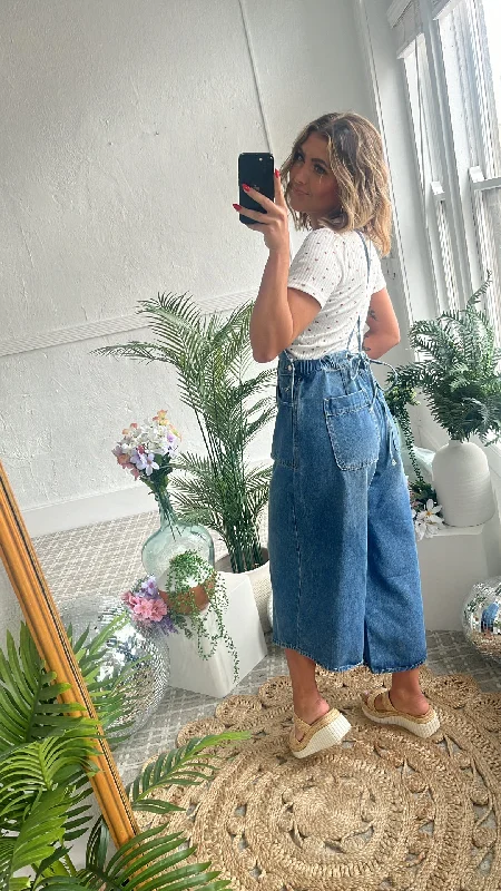 Oli & Hali: Denim Midlength Overall