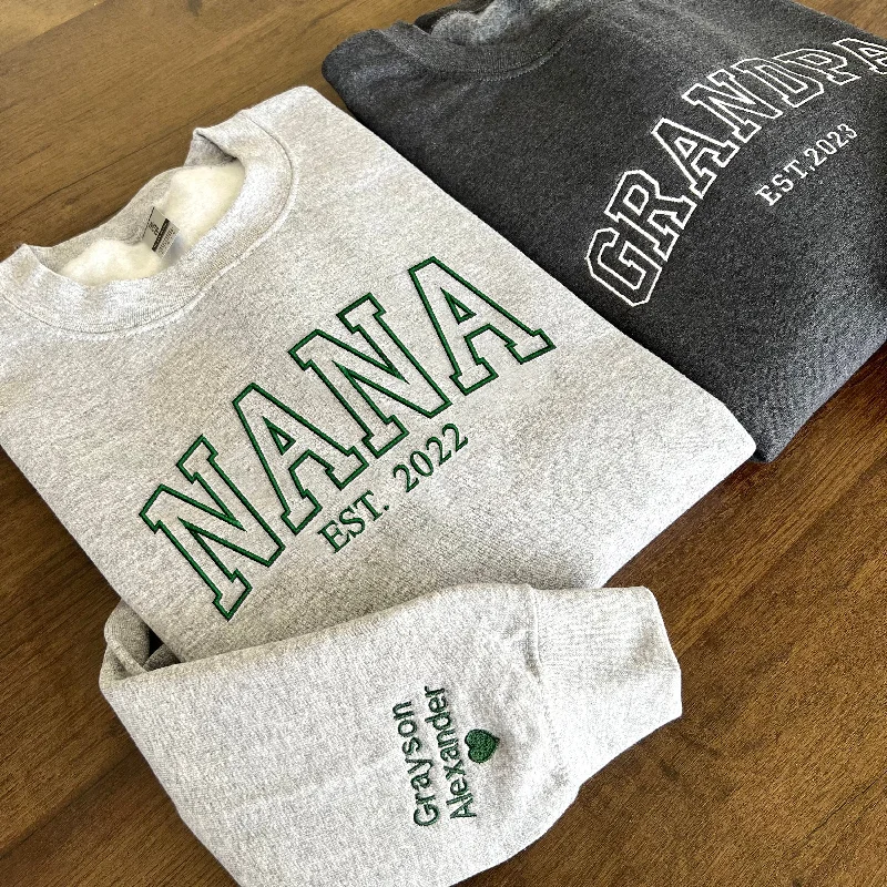 Custom Embroidered Family Sweatshirt