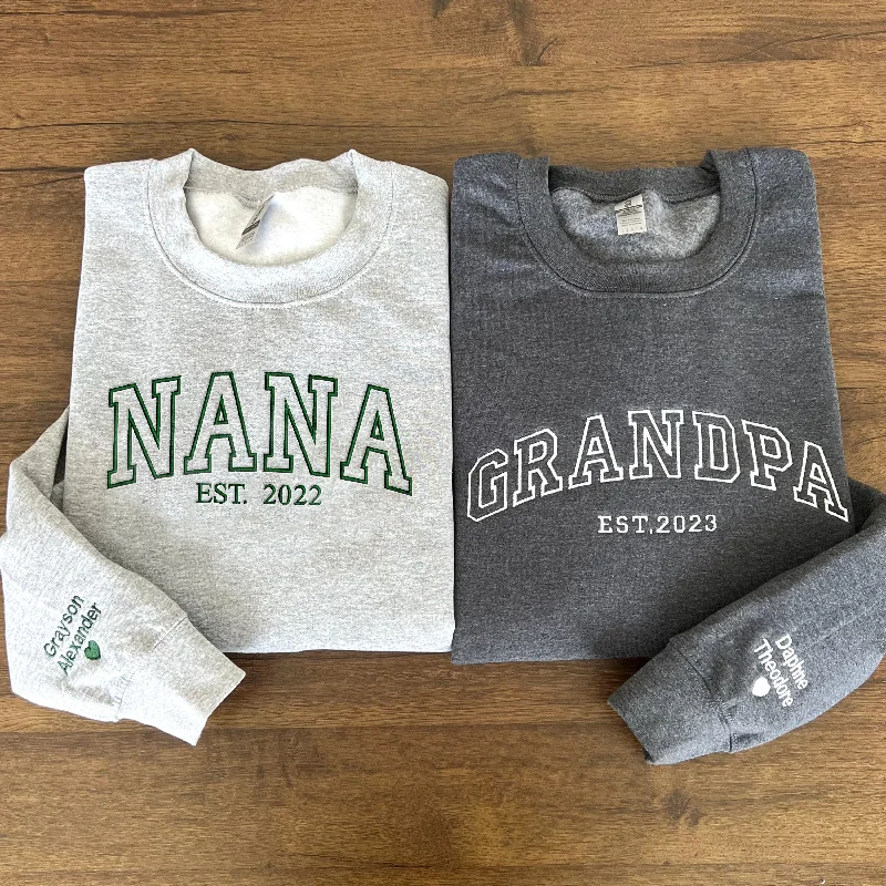 Custom Embroidered Family Sweatshirt