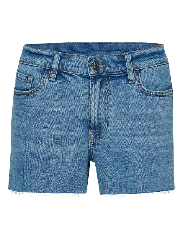 Eco Denim Mid Rise Short