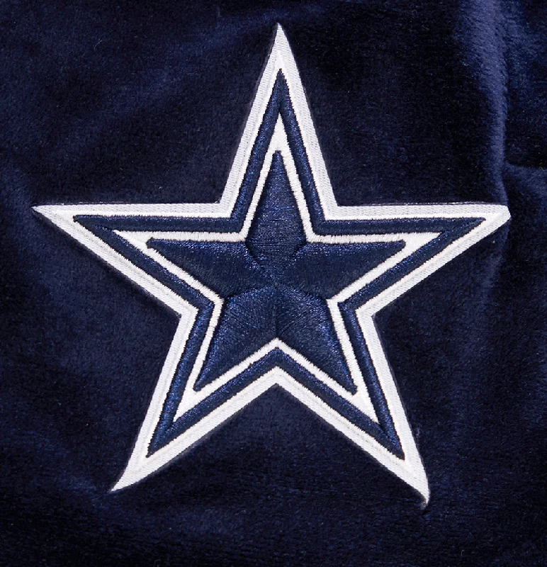 NFL DALLAS COWBOYS CLASSIC WOMEN'S VELOUR SHORT (MIDNIGHT NAVY)