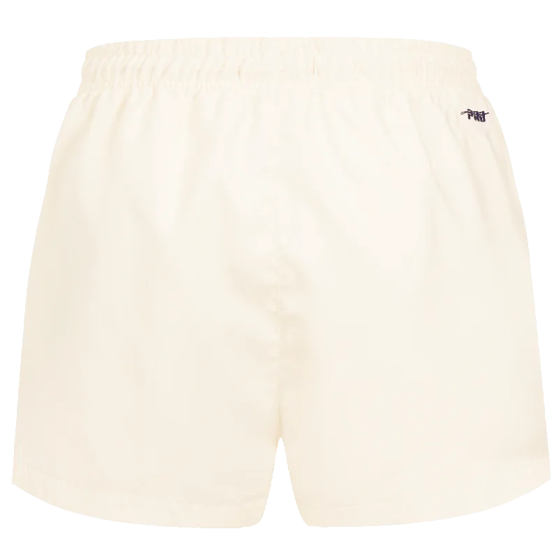 MLB NEW YORK YANKEES TRIPLE TONAL WOMEN'S WOVEN SHORT (EGGSHELL)