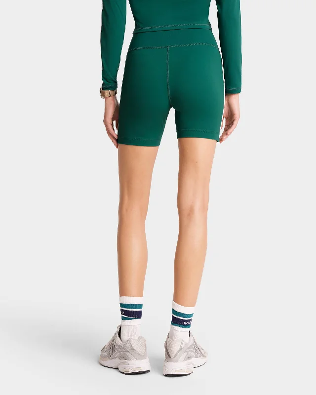 SR Runner Biker Short - Alpine/White