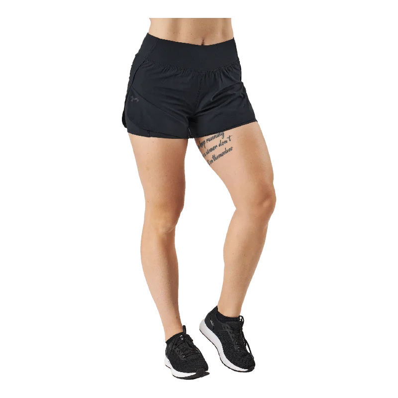 Flex Woven 2-in-1 Short Black