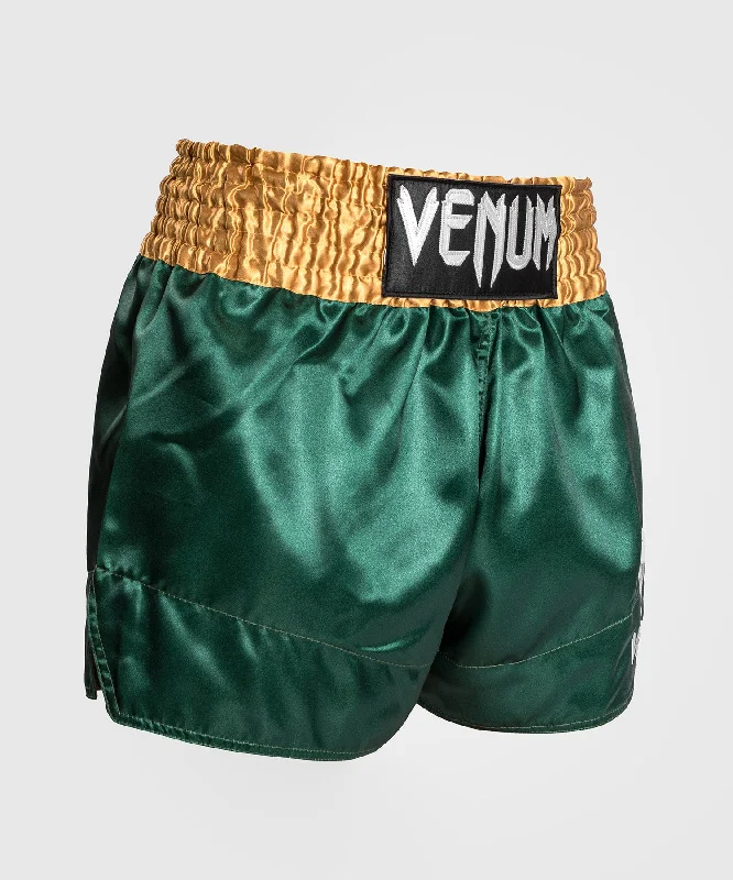 Venum Classic Muay Thaï Short - Green/Gold/White