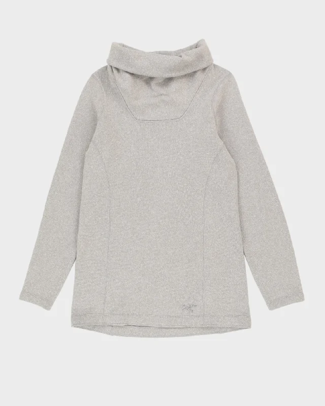 Arc'Teryx Grey Roll Neck Sweatshirt - M