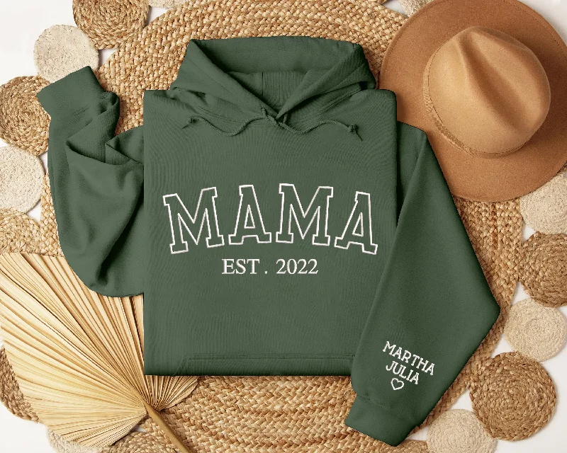 Custom Hoodieshirt, Hoodieshirt, Mama Gift, Gift For Mother Day