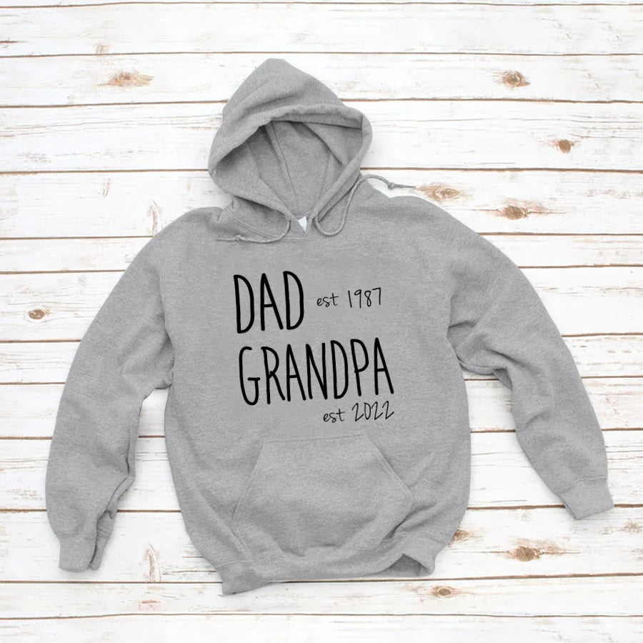 Dad Est Grandpa Est VT2212002 Hoodie