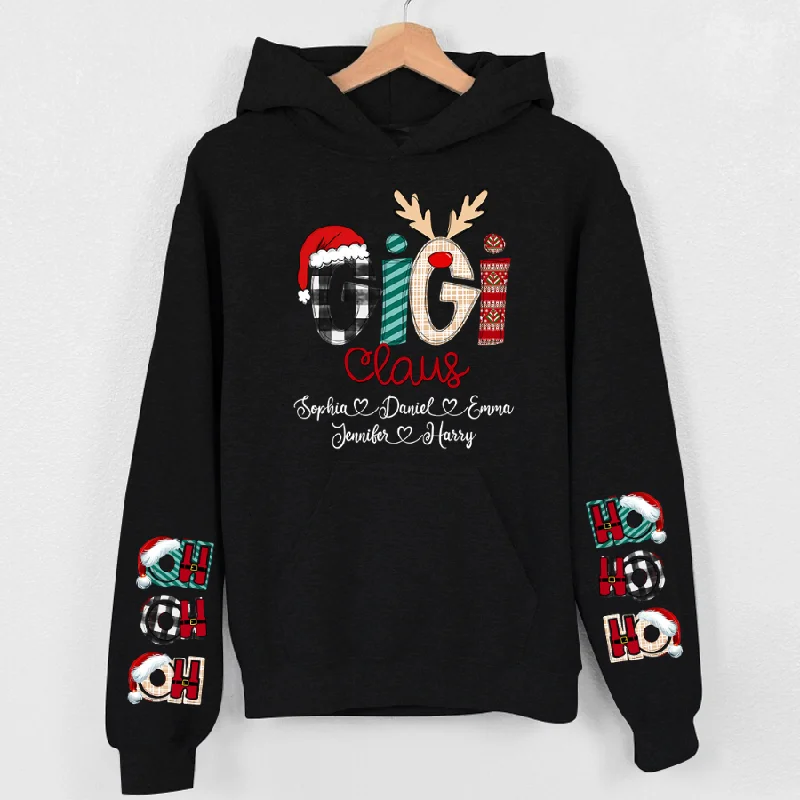 Gigi Claus And Grandkids Best Gift Christmas CTH01 Hoodie