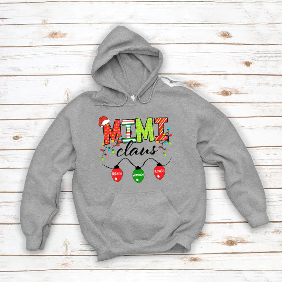 Mimi Claus And Grandkids CTH01 Hoodie