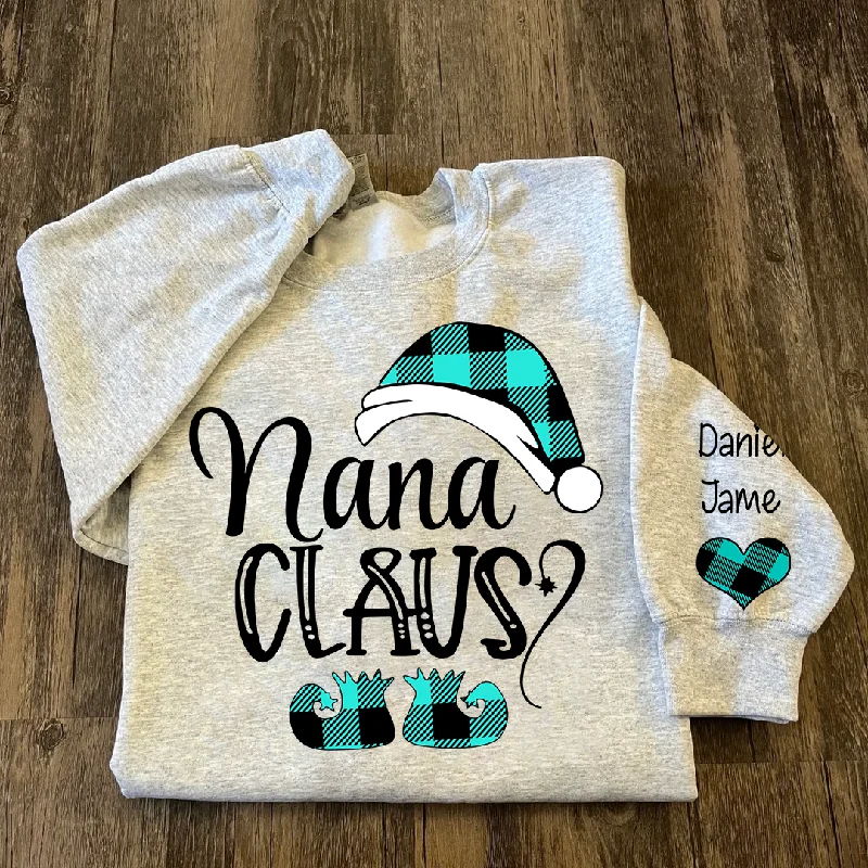 Personalized Nana Elf and Grandkids