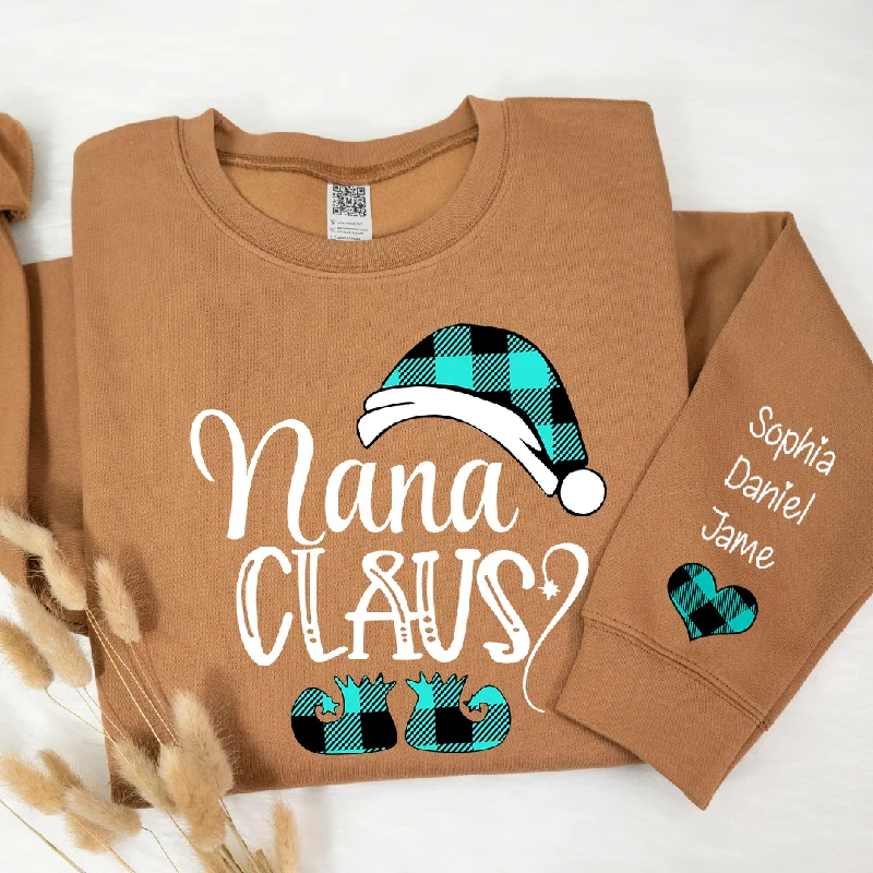 Personalized Nana Elf and Grandkids