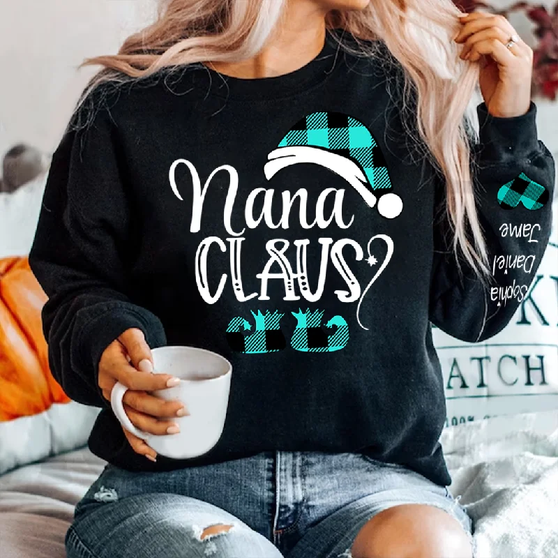 Personalized Nana Elf and Grandkids