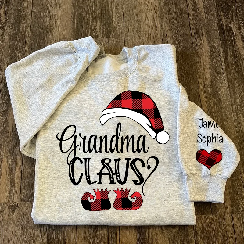 Personalized Nana Elf and Grandkids