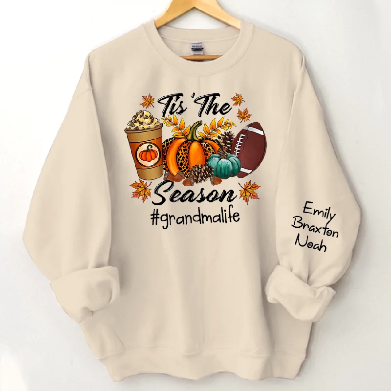 Tis The Season Grandmalife Shirt, Football Season, Fall Sweatshirt