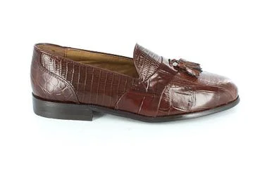 Stacy Adams Alberto Bike Toe Tassel Loafer “Cognac”