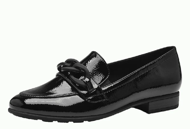 Patent Chain Loafer