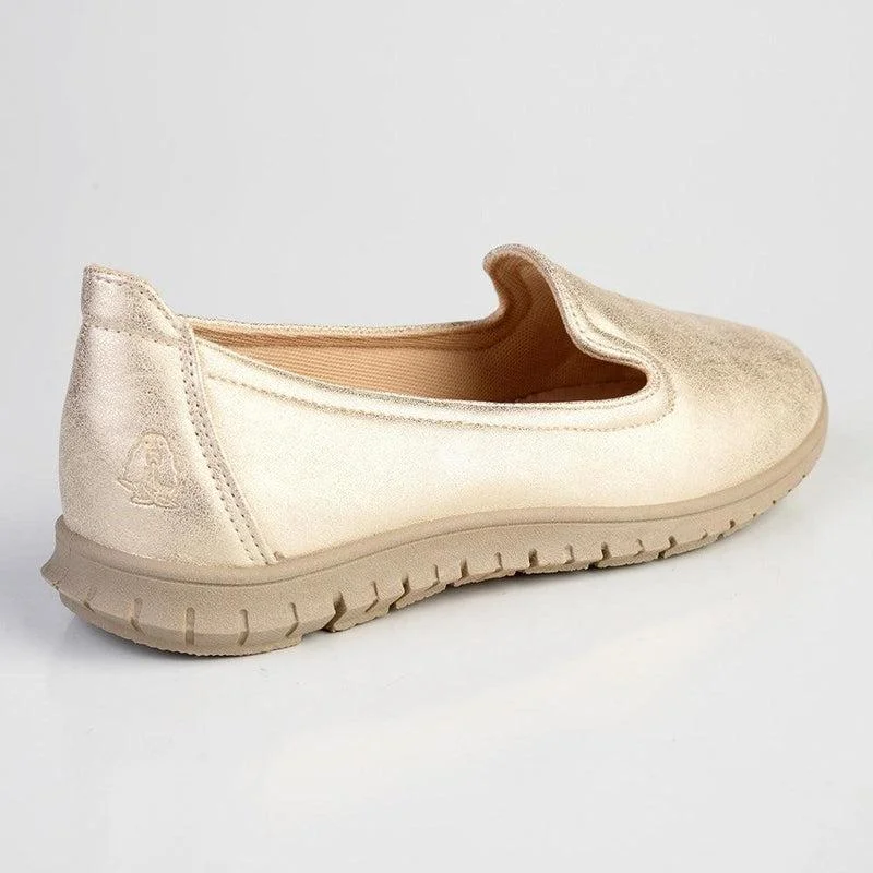 Soft Style by Hush Puppies Nan Slip-on Shimmer Loafer - Light Gold