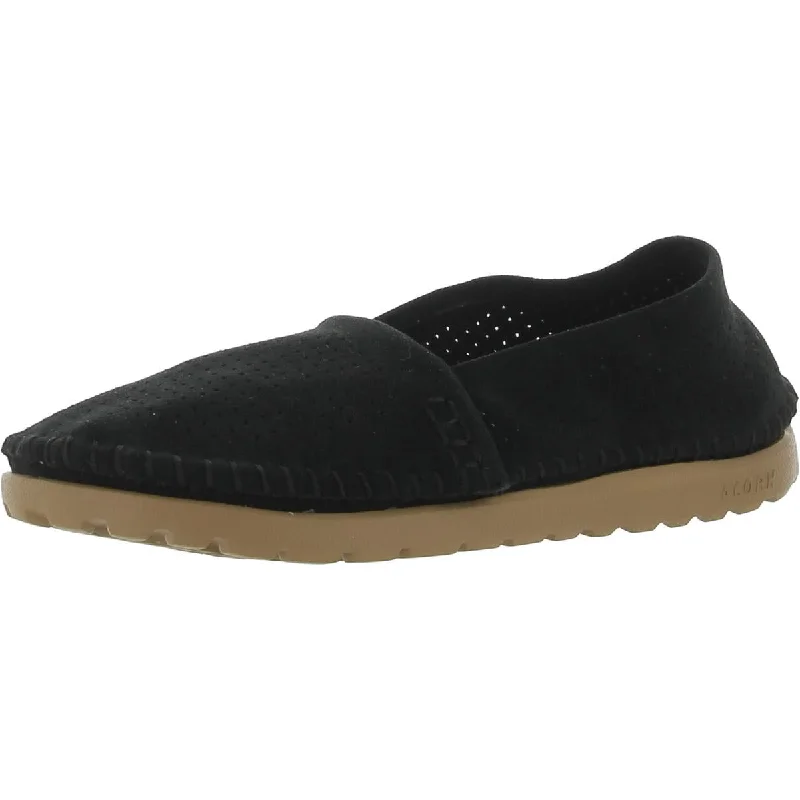 Acorn Womens Everywhere Canvas Pull On Slip-On Sneakers