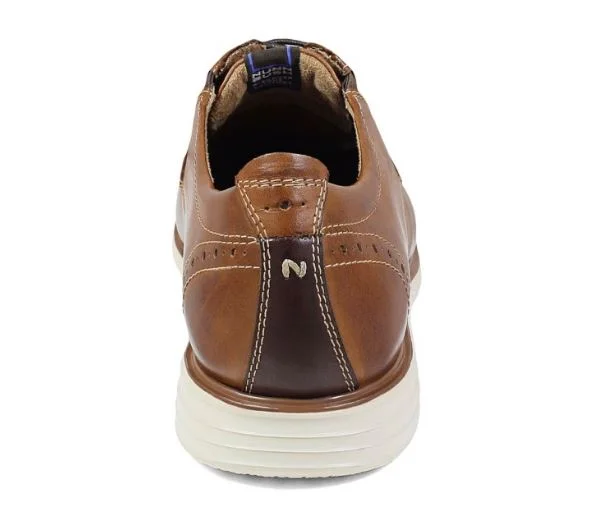 Men’s “New Haven CT OX” NUNN BUSH Cognac Cap Toe Shoe