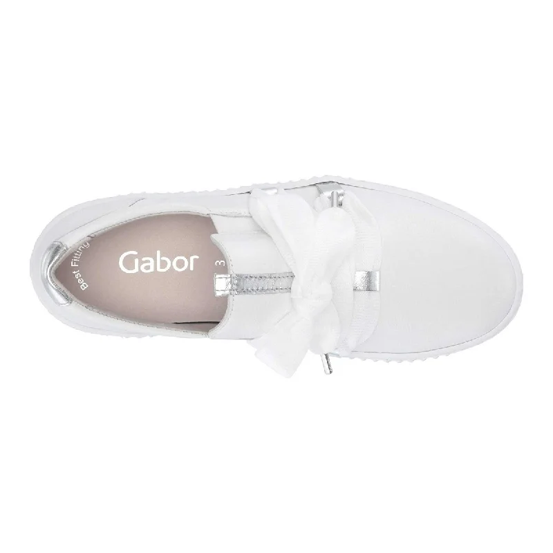 Gabor Women's 83.333.21 White Leather