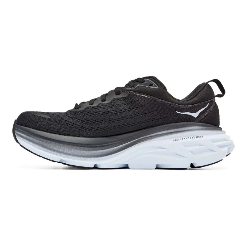 Hoka One One Women's Bondi 8 Black/White