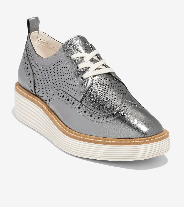 Women's ØriginalGrand Platform Wingtip Oxfords