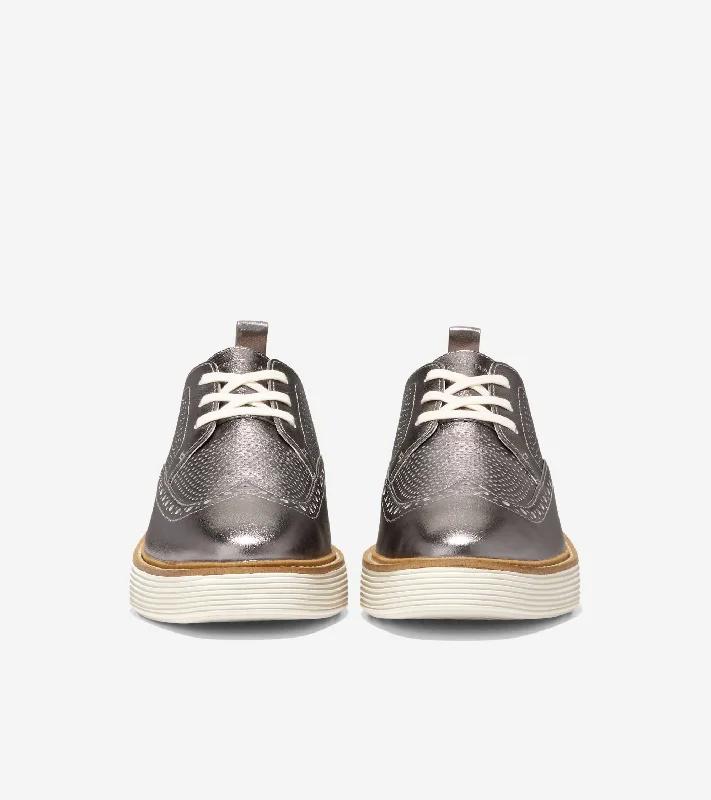 Women's ØriginalGrand Platform Wingtip Oxfords