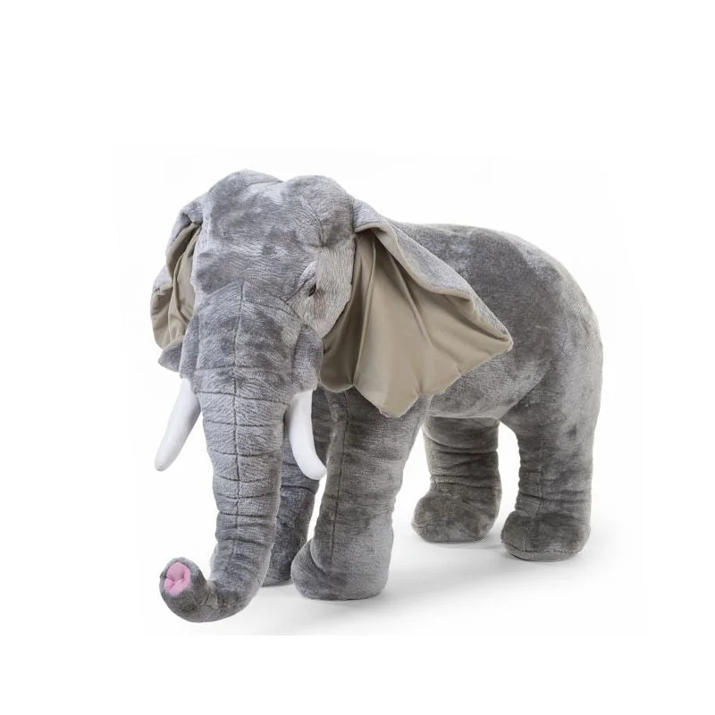 Huggable and cozy plush toysChildhome Standing Elephant