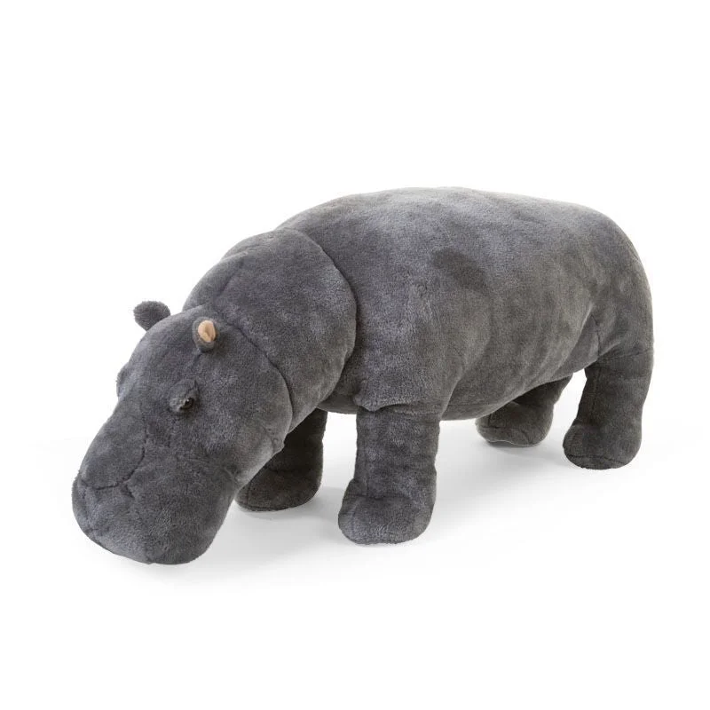 Friendly and approachable plush friendsChildhome Standing Hippo